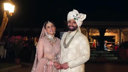 Jackky Bhagnani और Rakul Preet Singh को शादी के बाद पैपराजी ने दी बधाई