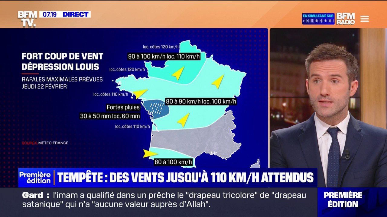 Coups de vent, pluie en plaine et neige en altitude... La météo de cette fin de semaine s'annonce perturbée