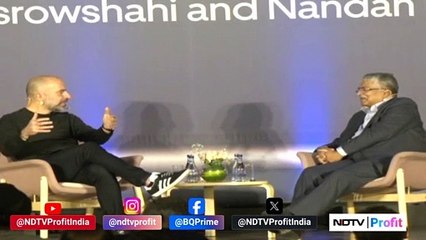 Uber CEO Khosrowshahi & Infosys Chairman Nilekani On 'Building Population Scale Technology' | NDTV Profit