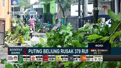 Video herunterladen: 379 Rumah Warga di Rancaekek Bandung Rusak Diterjang Puting Beliung