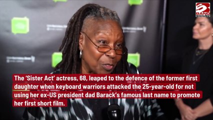 Whoopi Goldberg Stands Up for Malia Obama Against Online Trolls.