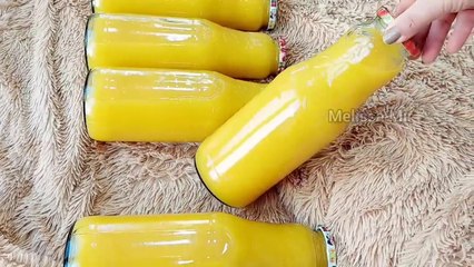 FANTA Tarifi! KİMYASALLAR OLMADAN! 2 yıl boyunca taze kalır! limonata/ komposto