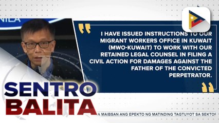 Hatol vs. pumatay kay Jullebee Ranara, pinagtibay ng Korte sa Kuwait