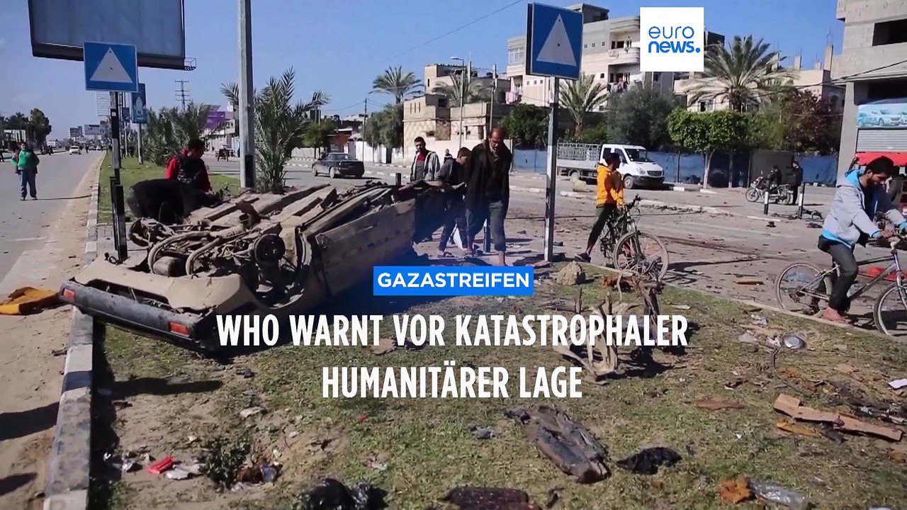 Hunger im Gazastreifen: WHO warnt vor humanitärer Katastrophe