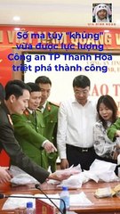 Phá đường dây ma túy 'khủng' từ Hà Nội về Thanh Hóa