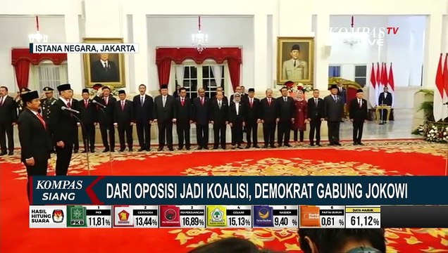 Partai Demokrat Masuk Koalisi Jokowi Usai Hampir 10 Tahun Jadi Oposisi