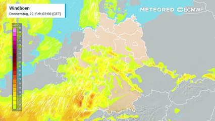 Achtung schwerer Sturm! Heute zieht Orkantief Wencke an Deutschland vorbei!
