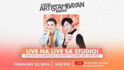 Kapuso ArtisTambayan: Vilmark and John Rex