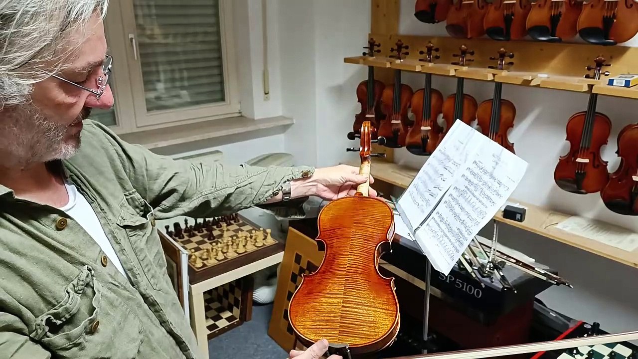 Beispielvideo Violine Geige Grandezza 4/4 Nr.1