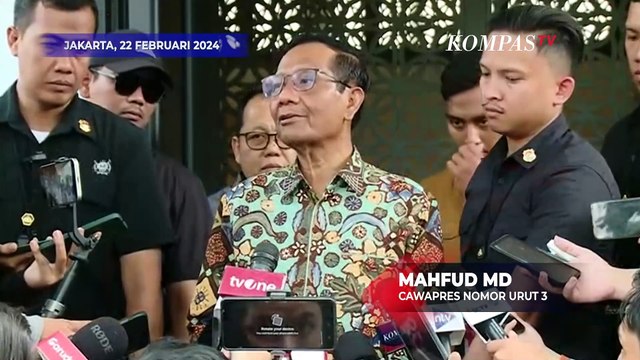 Mahfud MD Tanggapi Pernyataan Jimly Asshiddiqie Hak Angket DPR Cuma Gertakan Politik