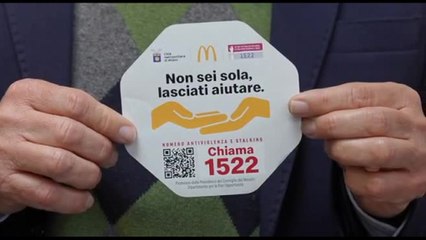 Il McDonald's di Cinisello Balsamo contro la violenza sulle donne