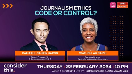 Consider This: Journalism Ethics (Part 2) - Up to Speed With Today's Media Landscape?