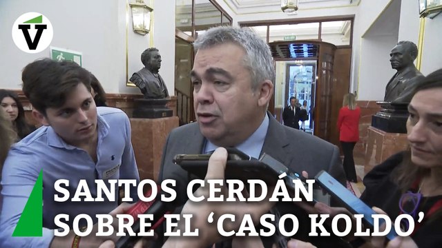 'Caso Koldo', Santos Cerdán (PSOE): El PSOE actúa con la corrupción cortando por lo sano
