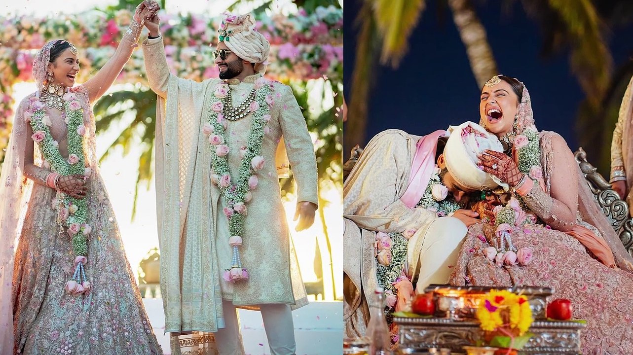 Rakul Preet Singh and Jackky Bhagnani are now married! Couple drops photos from Goa wedding