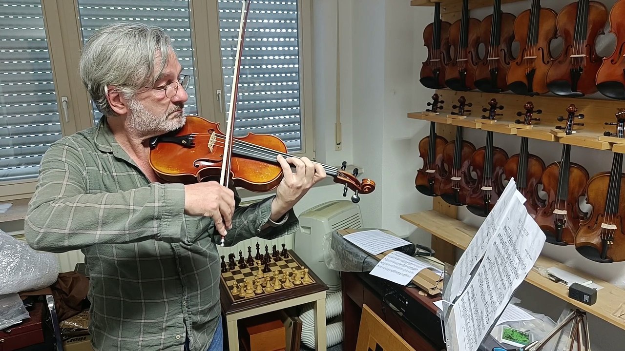 Beispielvideo Violine Geige SONATA Modell Guadagnini