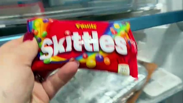 Freeze dried Skittles experiment