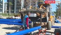Antalya Büyükşehir Belediyesi Konyaaltı Sahili'nde Çevre Düzenleme Projesi