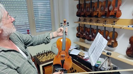 Beispielvideo Violine Geige SONATA Modell Guarneri