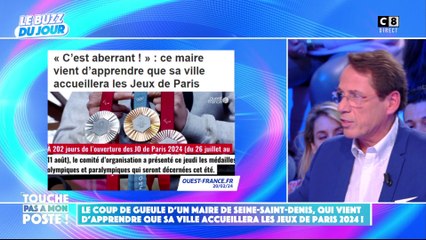 Le coup de gueule d'un maire de Seine-Saint-Denis, qui accueillera les jeux de Paris 2024 !