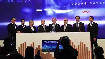 Borsa İstanbul'da gong Limak Doğu Anadolu Çimento için çaldı