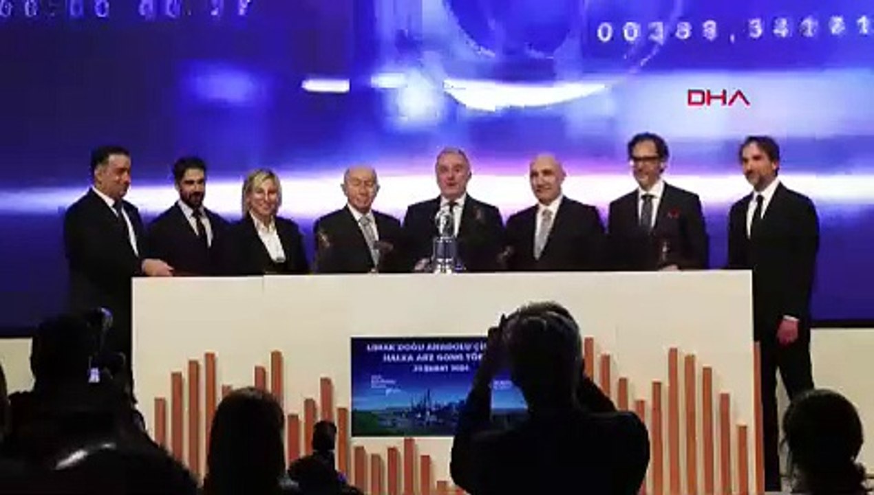 Borsa İstanbul'da gong Limak Doğu Anadolu Çimento için çaldı