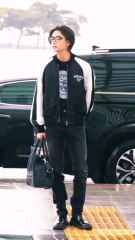 Stray Kids HYUNJIN Airport Departure.