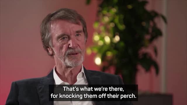 Ratcliffe outlines plans to knock Man City & Liverpool 'off their perch'