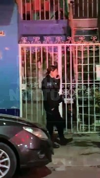 #Preliminar En una finca ubicada en la colonia San Andrés de Guadalajara, fueron agredidos a balazos por sujetos que arremetieron al sitio y que además colocaron un raro artefacto #GuardiaNocturna