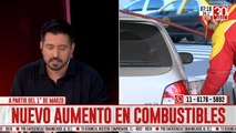 Nuevo aumento de combustibles: ¿A cuánto se va el litro de nafta?