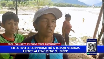 Ministra de Vivienda sobre inundaciones por lluvias: "Siempre habrá hasta que no se resuelva el drenaje fluvial"