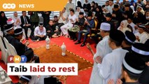 Taib laid to rest in Kuching