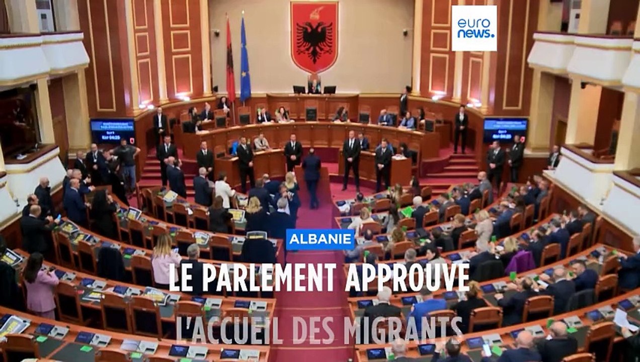 Le Parlement albanais approuve un accord controversé sur les migrants avec l'Italie