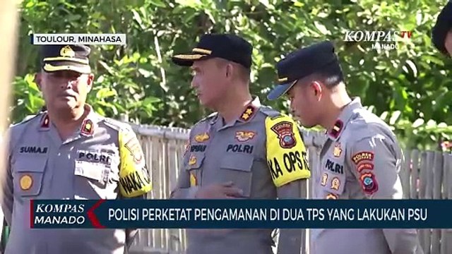 Polisi Perketat Keamanan Proses Pemungutan Suara Ulang Di Minahasa