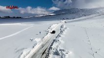 Togg, Kayseri'nin karlı yollarında