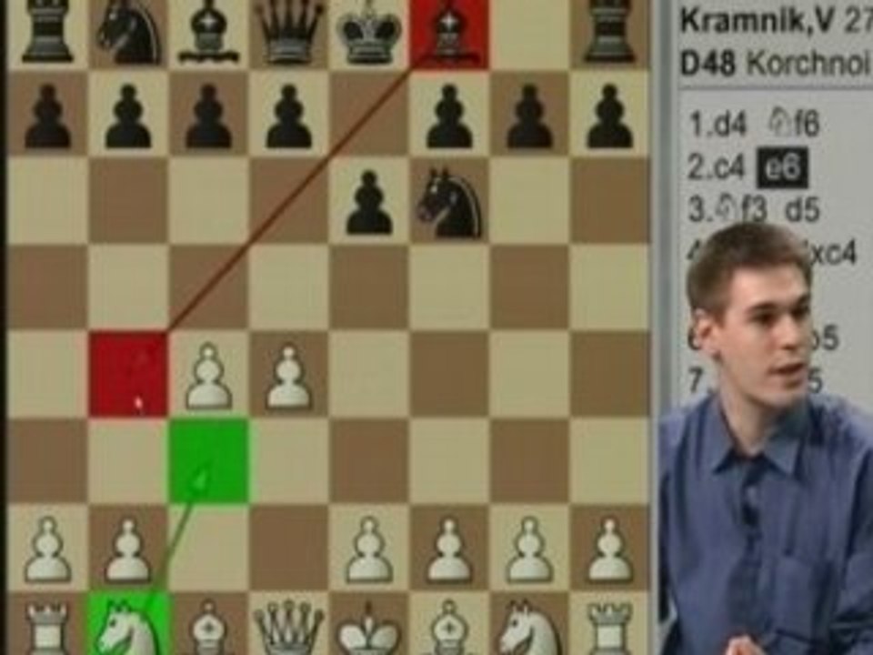Une partie Kramnik - Kasparov