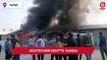 Konteyner kentte yangın: Depremzedelerin yaşadığı 3 konteyner alevlere teslim oldu