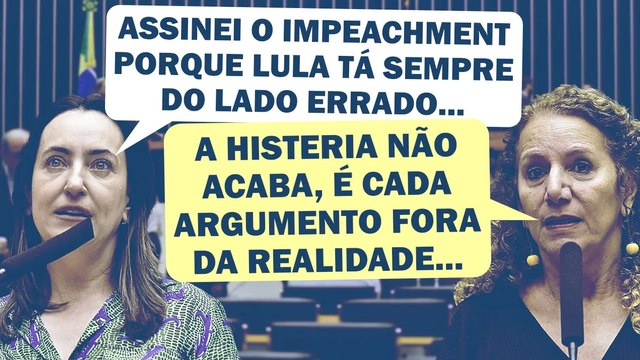 FALHOU: ROSÂNGELA MORO TENTOU LISTAR MOTIVOS PARA IMPEACHMENT DE LULA, MAS... | Cortes 247
