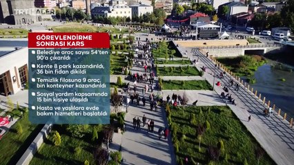 Kars'ın çehresi belediyedeki görevlendirmeyle değişti