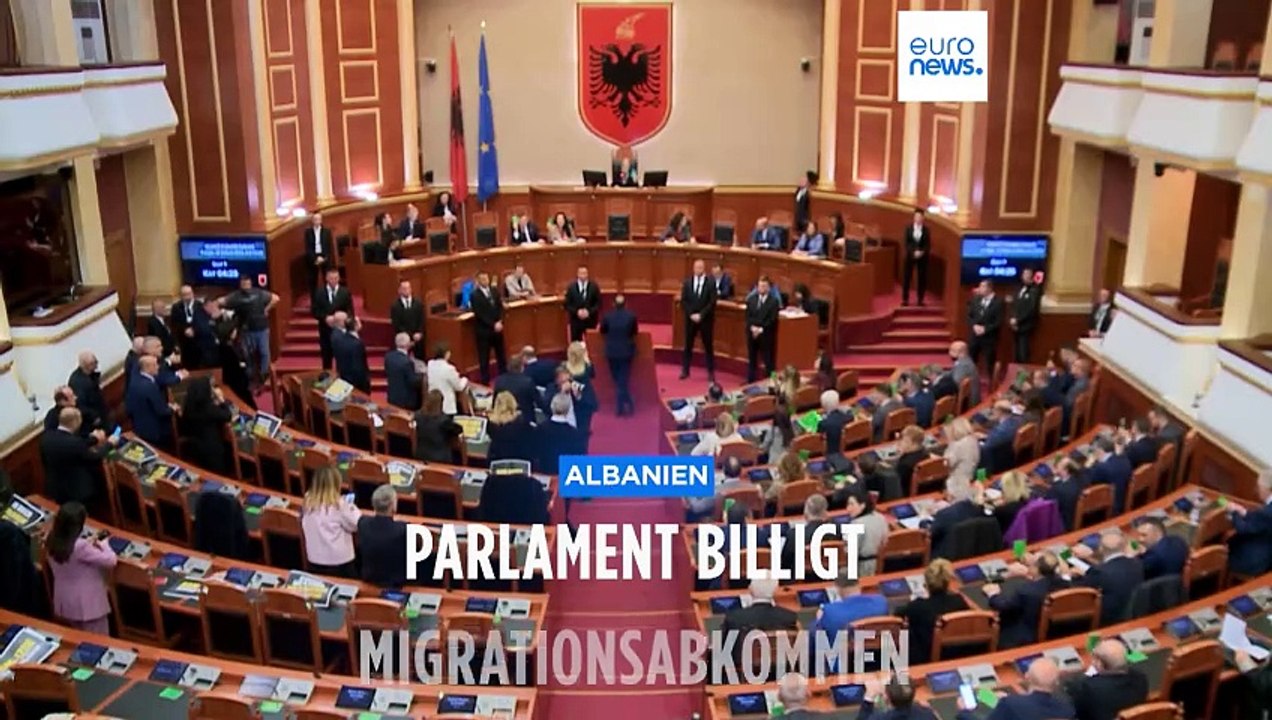 Geplante Auffanglager: Albanien stimmt für Migrationsabkommen mit Italien