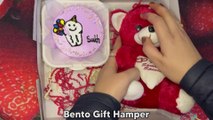Bento Cake And Teddy Bear Hamper | Vanilla Bento Cake Recipe | Bento Cake New Design | Easy Recipe