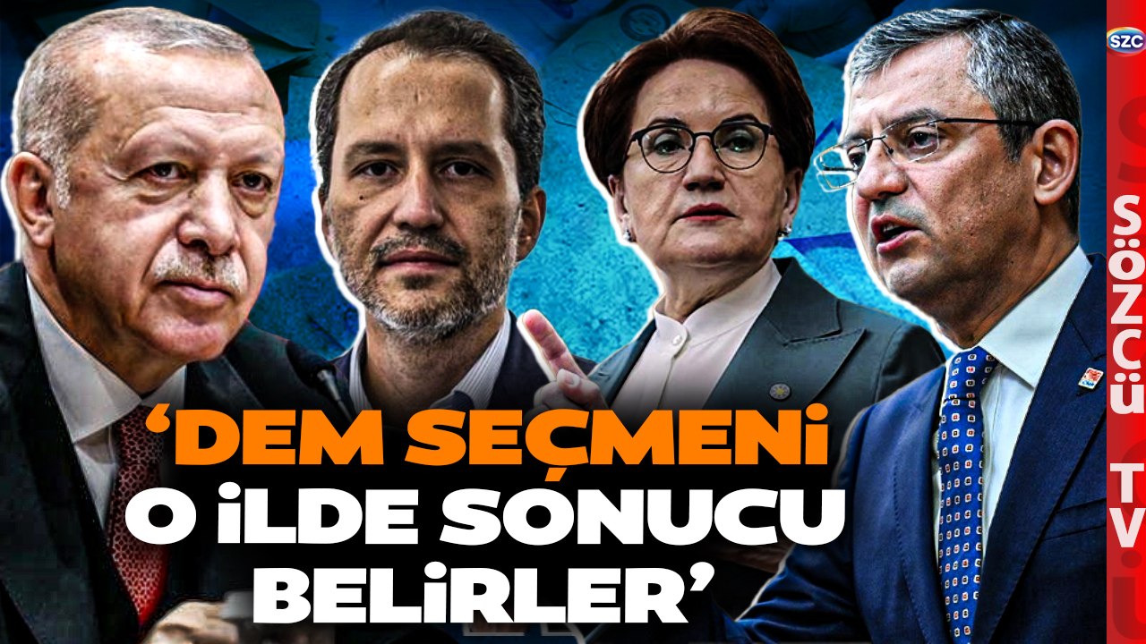 Antalya, Adana ve Mersin Seçim Anketleri Yangın Yeri! O İlde AKP'den Çok Güçlü Hamle