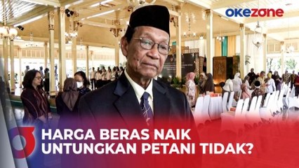 Sultan HB X Berharap Meroketnya Harga Beras Untungkan Petani