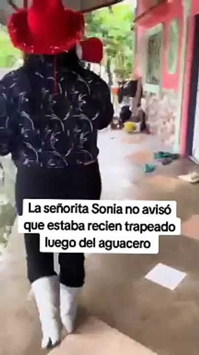 caída