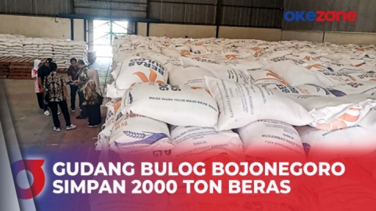 Sidak Gudang Bulog Bojonegoro, Polisi Temukan 2 Ribu Ton Beras