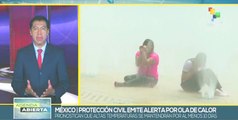 Protección Civil de México alerta respecto a ola de calor