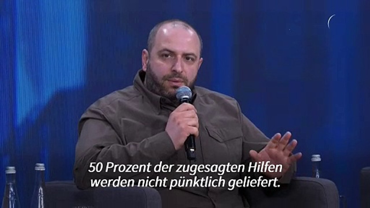 Ukraine: Hälfte der versprochenen Militärhilfe kommt verspätet
