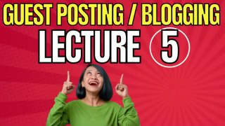 How to outreach Guest Posting vendors sites l Lecture 5