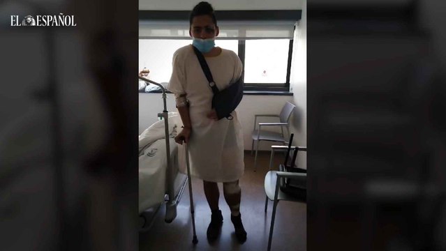 Adrián tuvo que ser operado dos veces tras su atropello en 2022 cuando montaba un patinete eléctrico