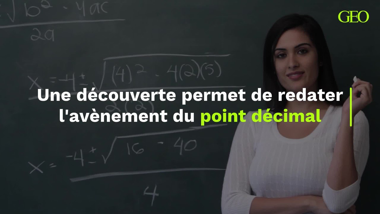 Le point décimal, avancée majeure des mathématiques, serait plus ancien que ne le pensaient les historiens