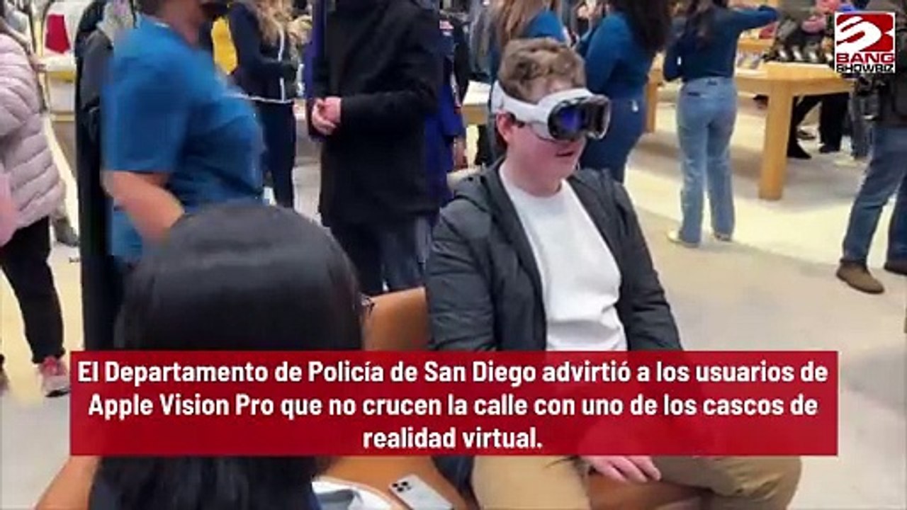 Se advierte a usuarios de Apple Vision Pro que...